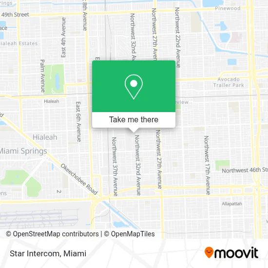 Star Intercom map