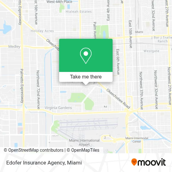 Edofer Insurance Agency map