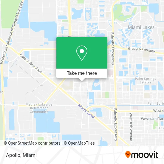 Apollo map