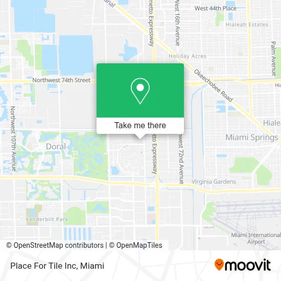 Place For Tile Inc map