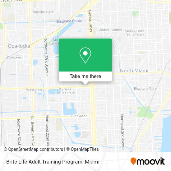 Brite Life Adult Training Program map