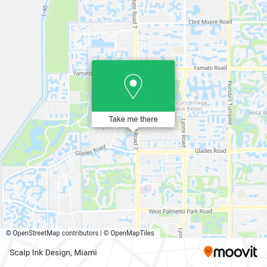Scalp Ink Design map
