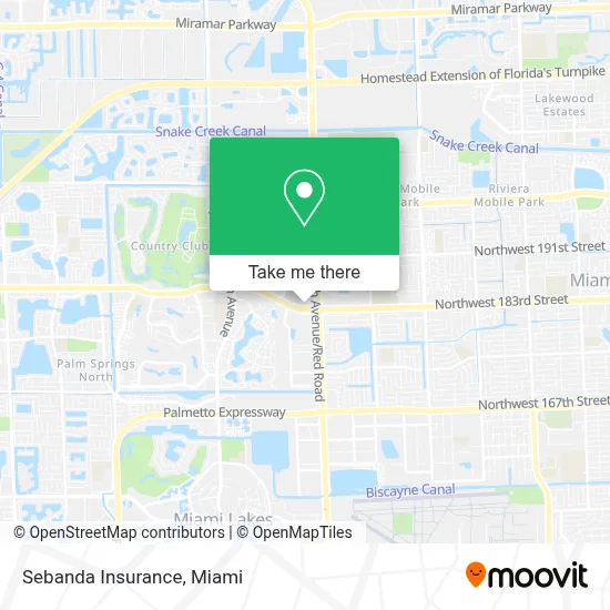 Sebanda Insurance map