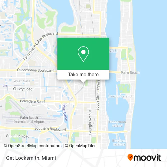 Get Locksmith map