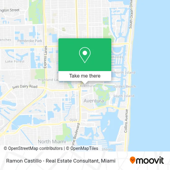 Ramon Castillo - Real Estate Consultant map