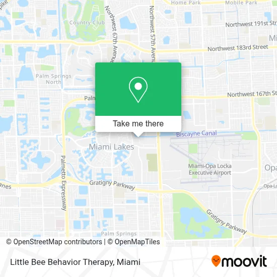 Little Bee Behavior Therapy map