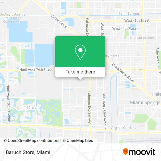 Baruch Store map