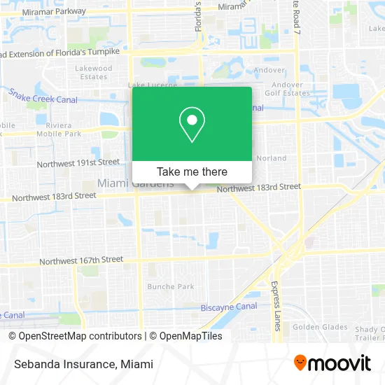 Sebanda Insurance map