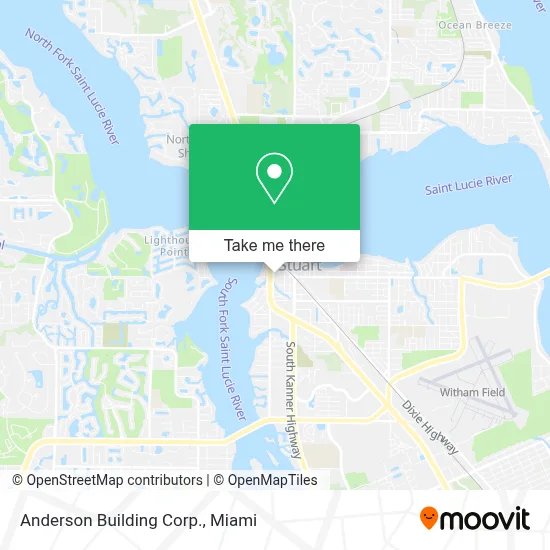 Anderson Building Corp. map