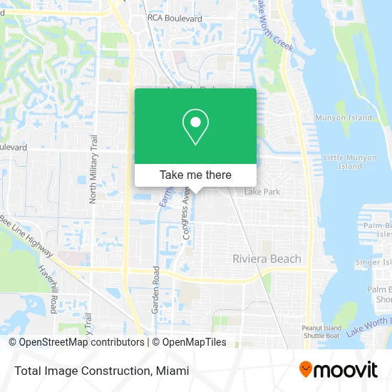 Total Image Construction map