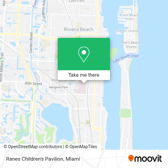 Ranes Children's Pavilion map