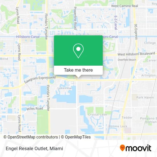 Engel Resale Outlet map