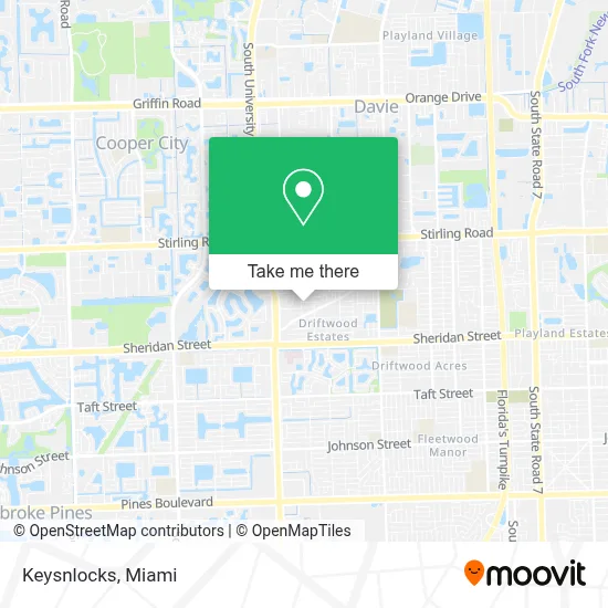 Keysnlocks map