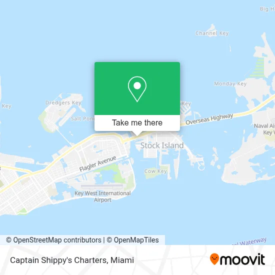 Captain Shippy's Charters map