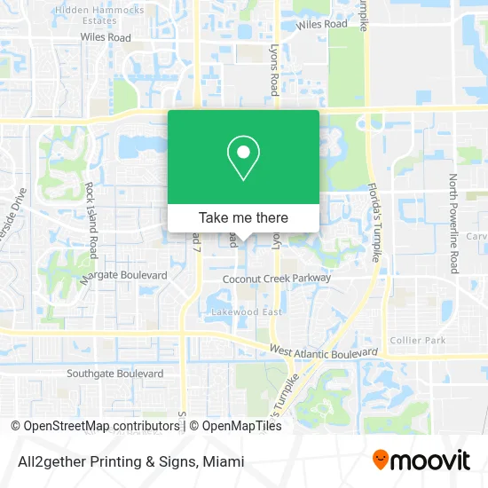 All2gether Printing & Signs map
