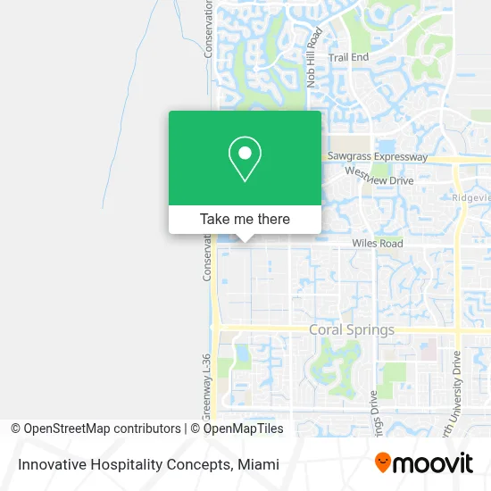 Innovative Hospitality Concepts map