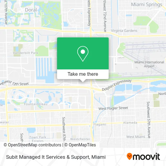 Subit Managed It Services & Support map