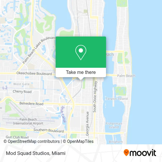 Mod Squad Studios map