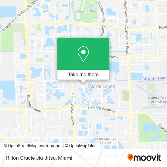 Rilion Gracie Jiu-Jitsu map