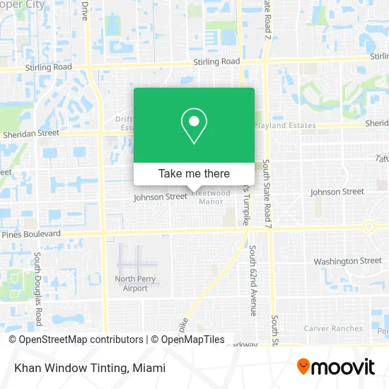 Khan Window Tinting map