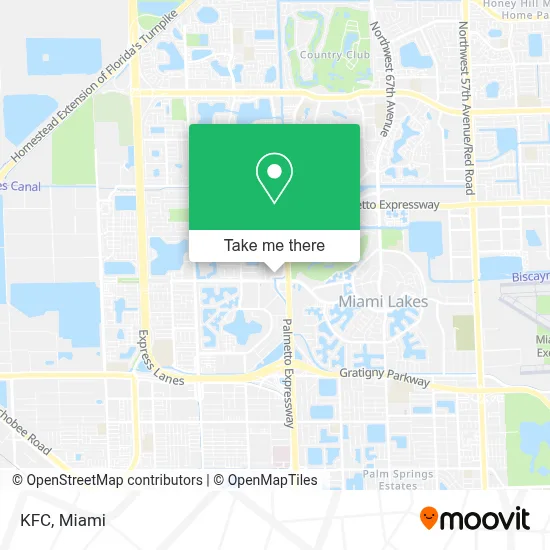 Kfc map