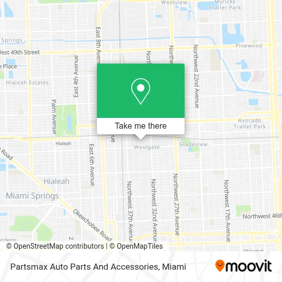 Partsmax Auto Parts And Accessories map
