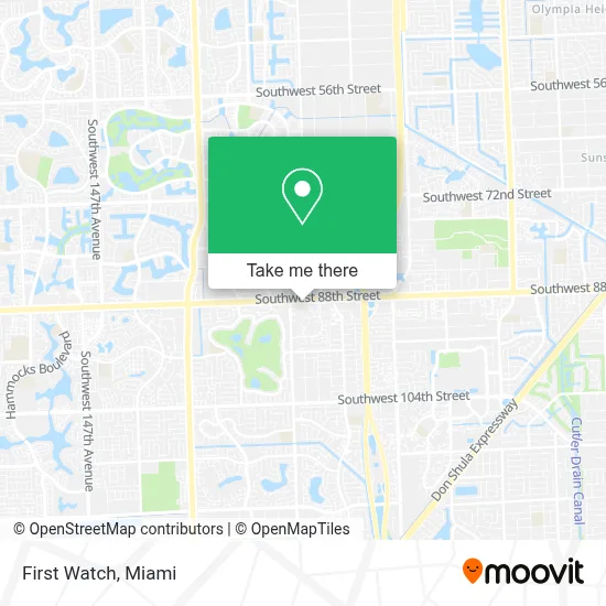 First Watch map