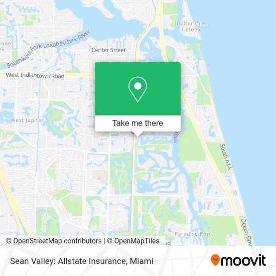 Sean Valley: Allstate Insurance map