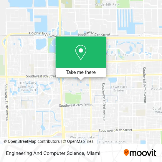 Engineering And Computer Science map