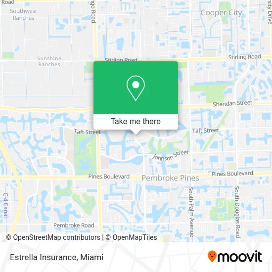 Estrella Insurance map