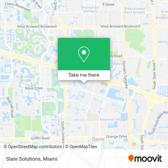 Slate Solutions map