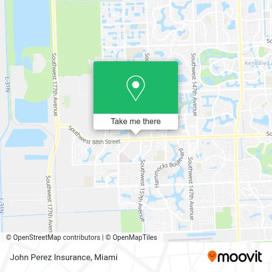 John Perez Insurance map