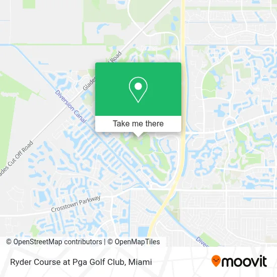 Ryder Course at Pga Golf Club map