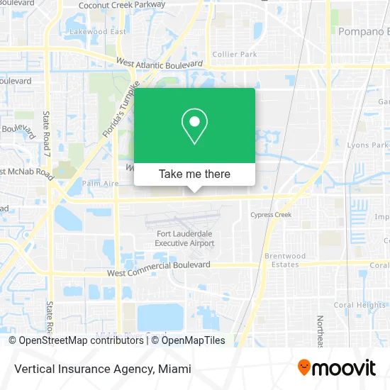 Vertical Insurance Agency map