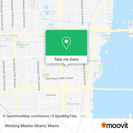 Welding Master Miami map
