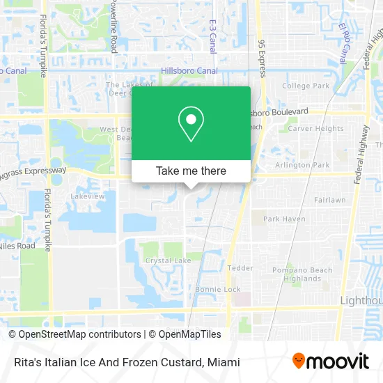 Rita's Italian Ice And Frozen Custard map