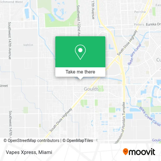 Vapes Xpress map