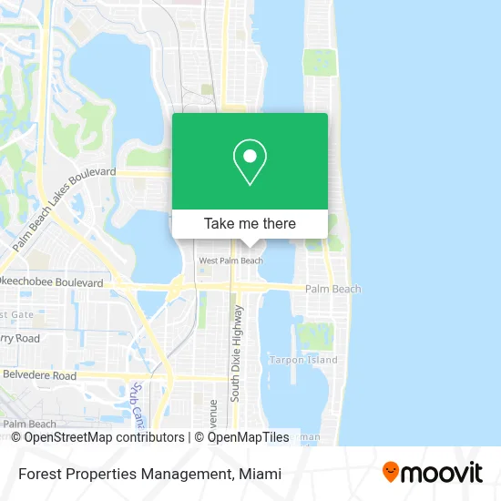 Forest Properties Management map