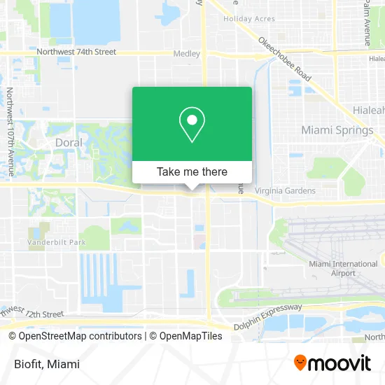 Biofit map