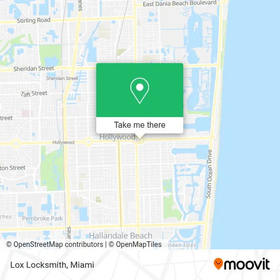 Lox Locksmith map