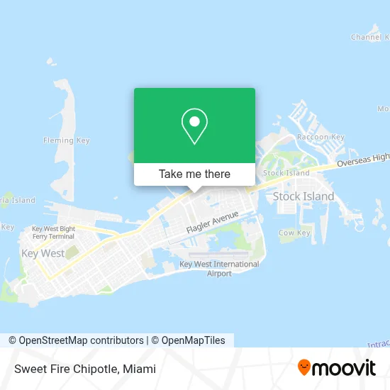 Sweet Fire Chipotle map