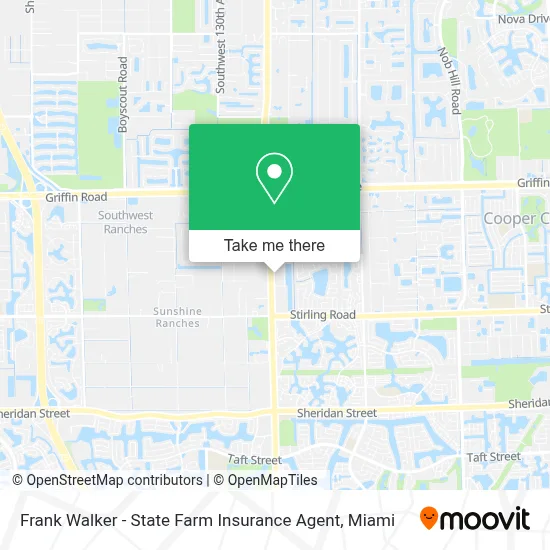 Frank Walker - State Farm Insurance Agent map