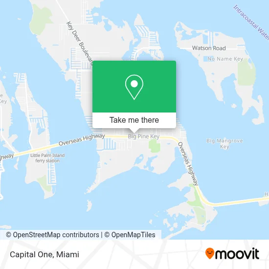 Capital One map