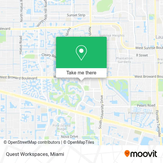 Quest Workspaces map