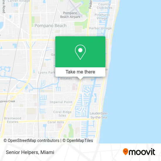 Senior Helpers map