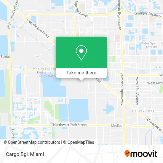 Cargo Bgi map
