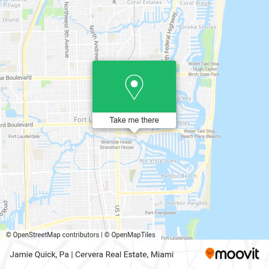 Jamie Quick, Pa | Cervera Real Estate map