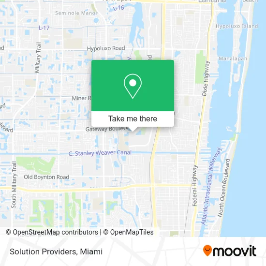 Solution Providers map