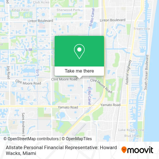 Allstate Personal Financial Representative: Howard Wacks map