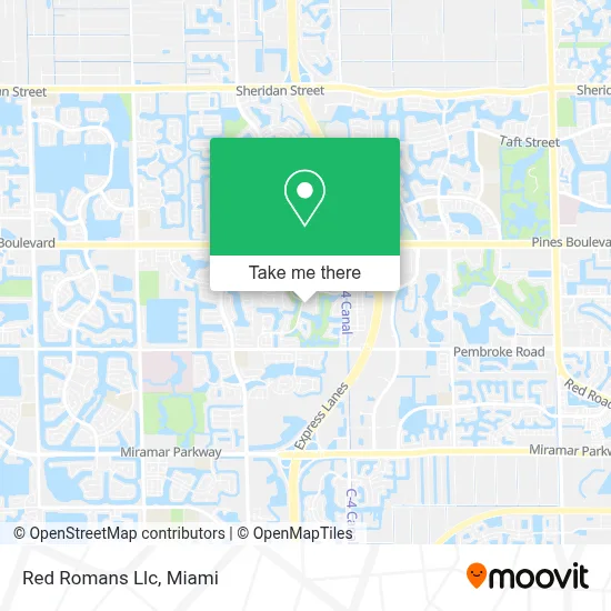 Red Romans Llc map
